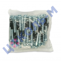 Пакер инъекционный стальной 10х115 мм с плоской головкой, 100 шт.