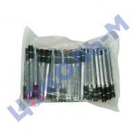 Пакер инъекционный алюминиевый 10x100 мм, 100 шт.