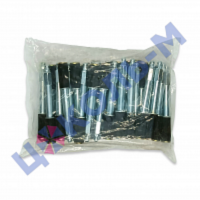 Пакер инъекционный стальной с цанговой головкой, 13х100 мм, 100 шт.